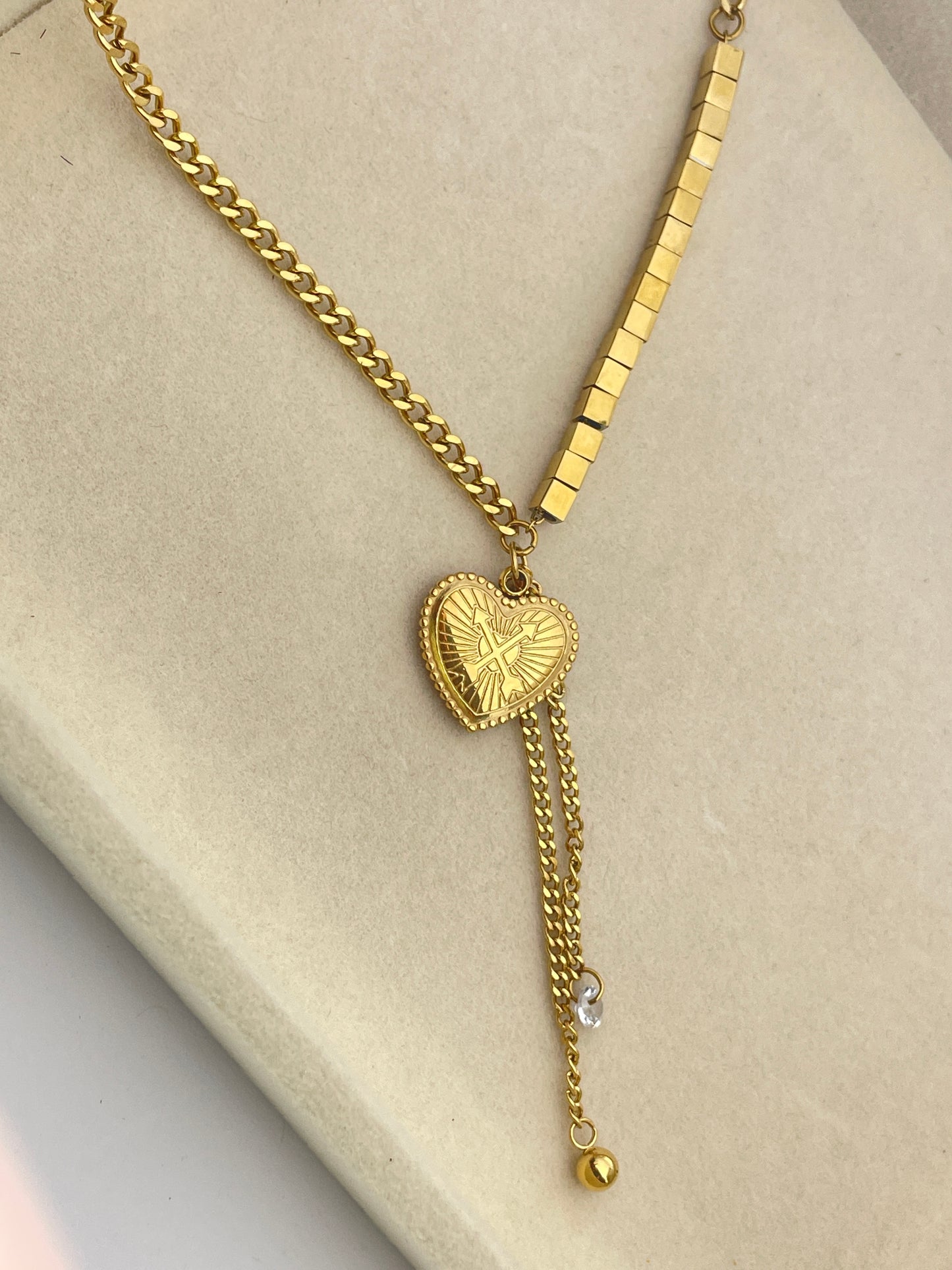 Aura Herz Halskette | Zeitloser Schmuck