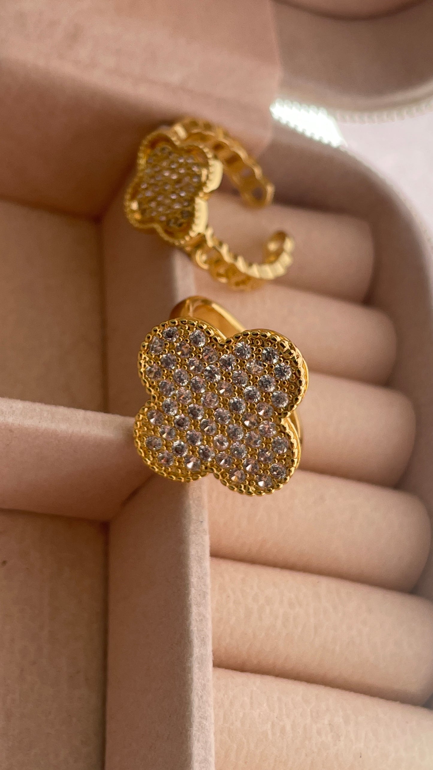 Glücksklee Ring | Hochwertiger Schmuck