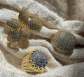 Queen's Glory Ring | 18K Gold mit Kristallen