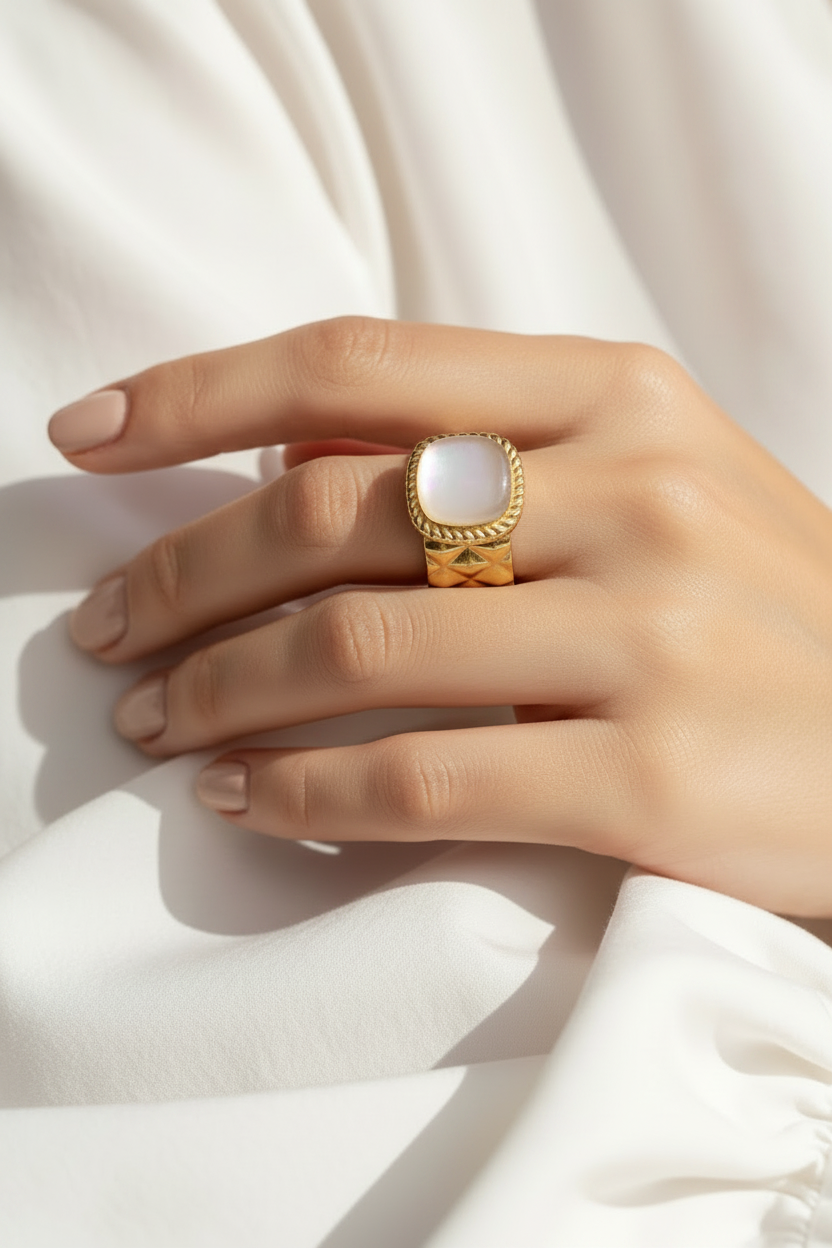 Luna Glanz Ring | Premium Schmuckring