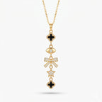 Goldene Charm-Halskette