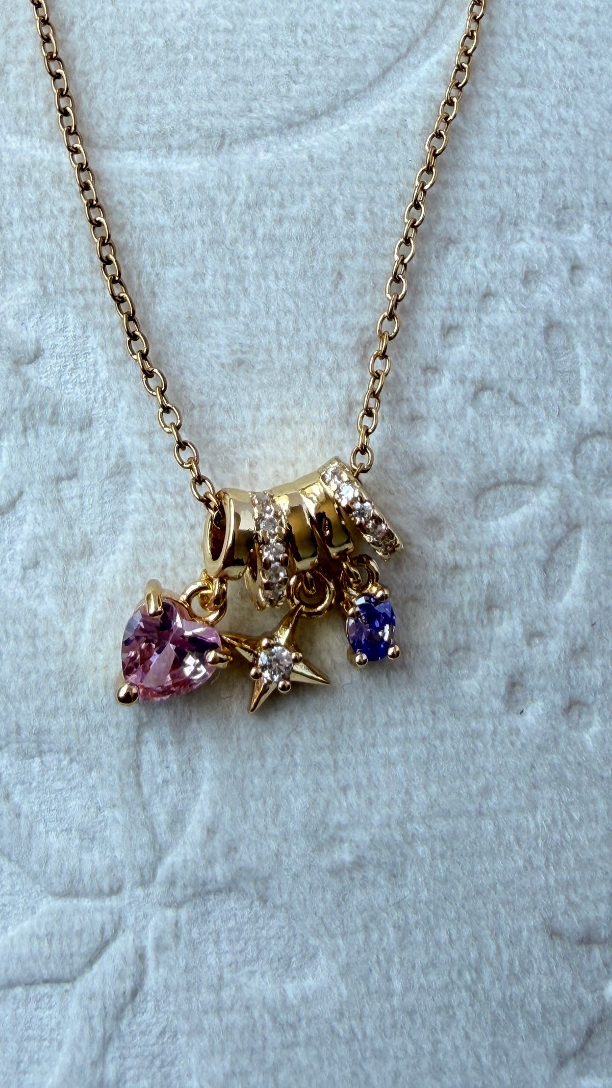 Cluster Charm Kette