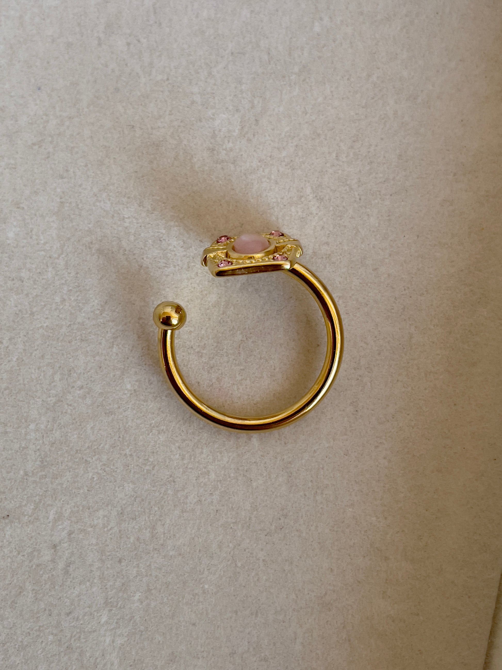 Rosé-Opal Ring | Premium Schmuckring