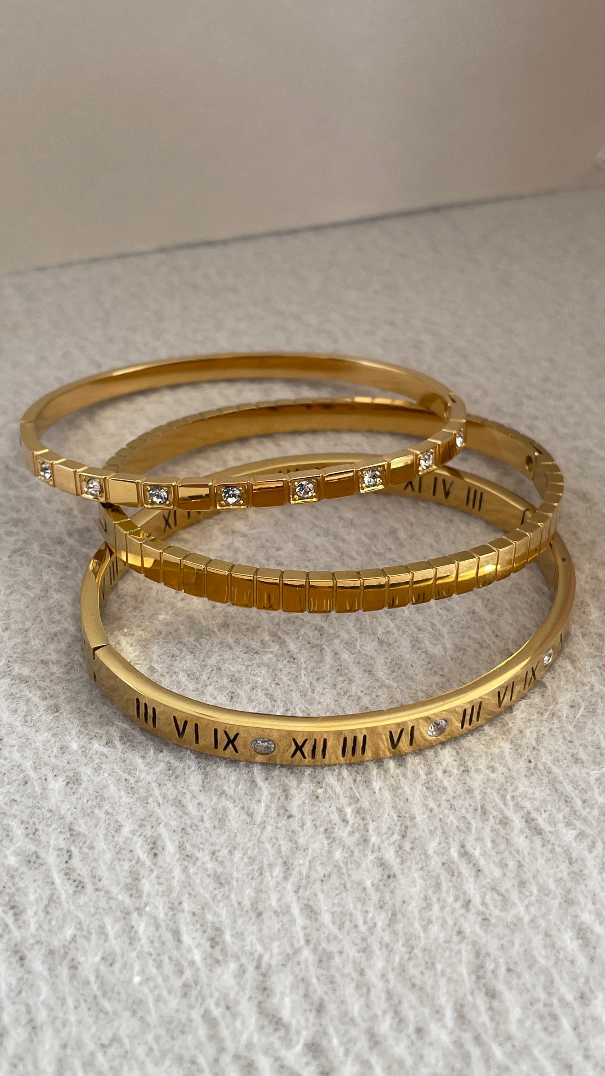 Römerglanz Armband | 18K Vergoldet Premium Schmuck