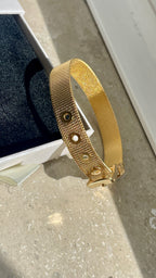 Aurelia Mesh-Armband | Eleganter Goldschmuck