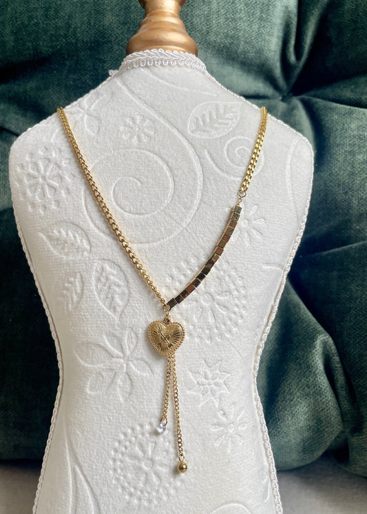 Aura Herz Halskette | Zeitloser Schmuck