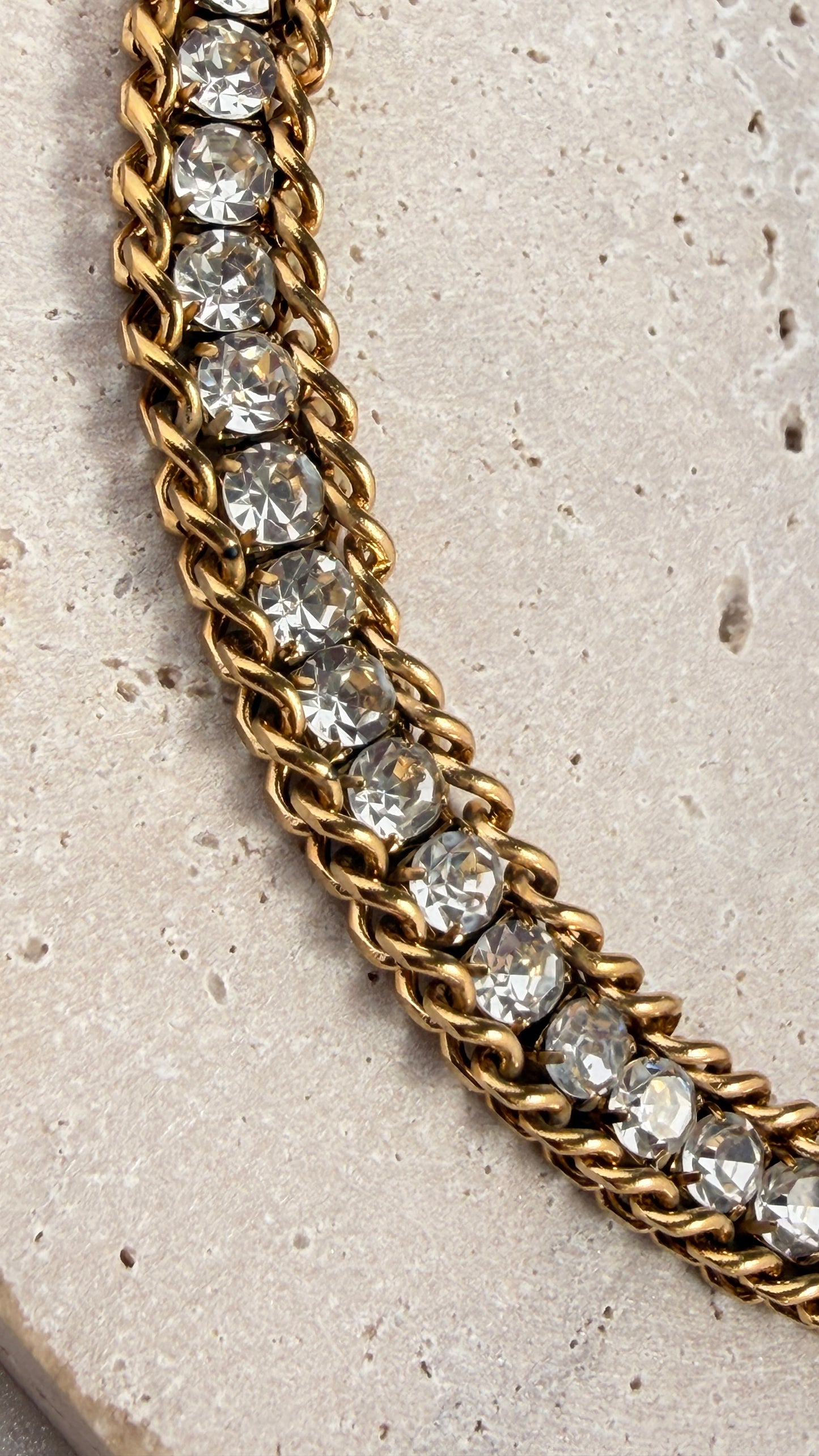Diamant Twist Tennisarmband