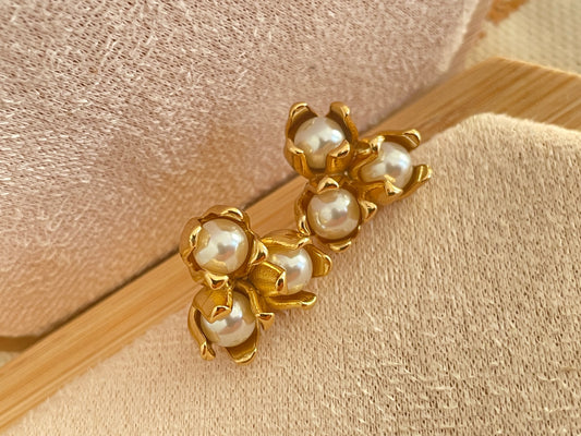 Flower Ohrringe | Eleganter Blüten Schmuck