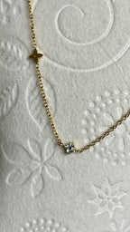 Glücksklee Funkeln Halskette | Eleganter Schmuck