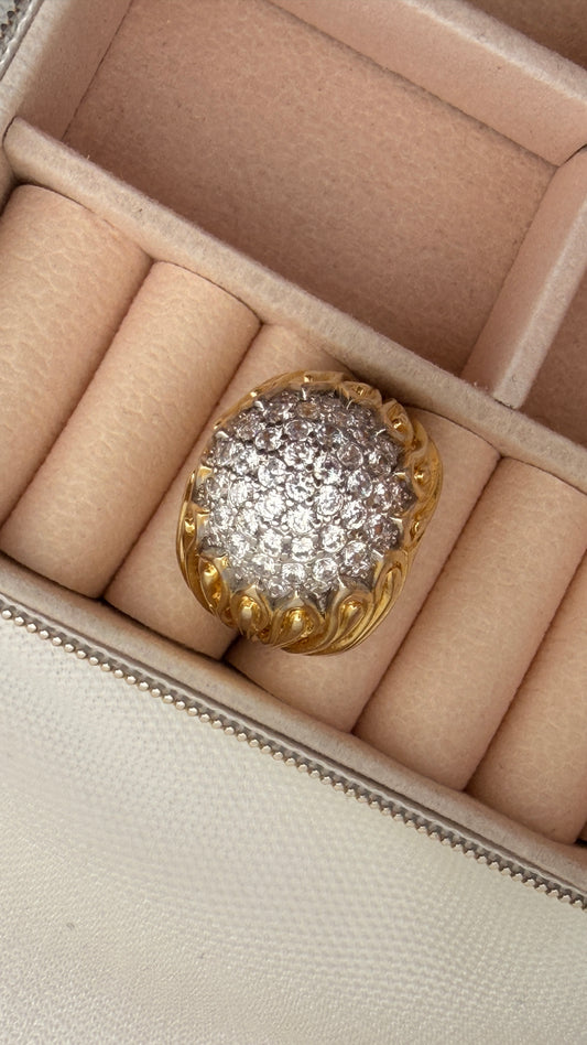 Glamour Wellenring | Stilvoller Schmuckring