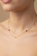 Glücksklee Funkeln Halskette | Eleganter Schmuck