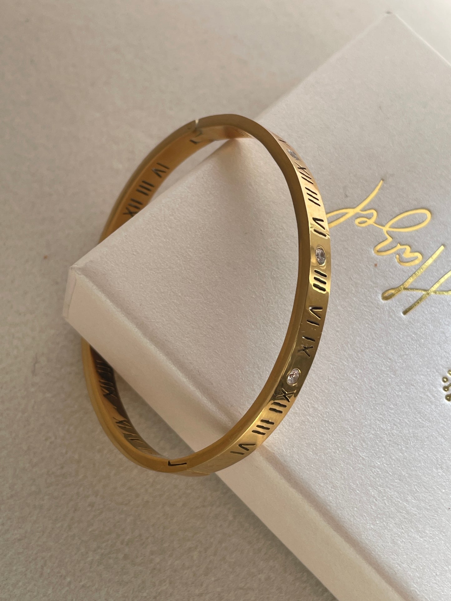 Römerglanz Armband | 18K Vergoldet Premium Schmuck