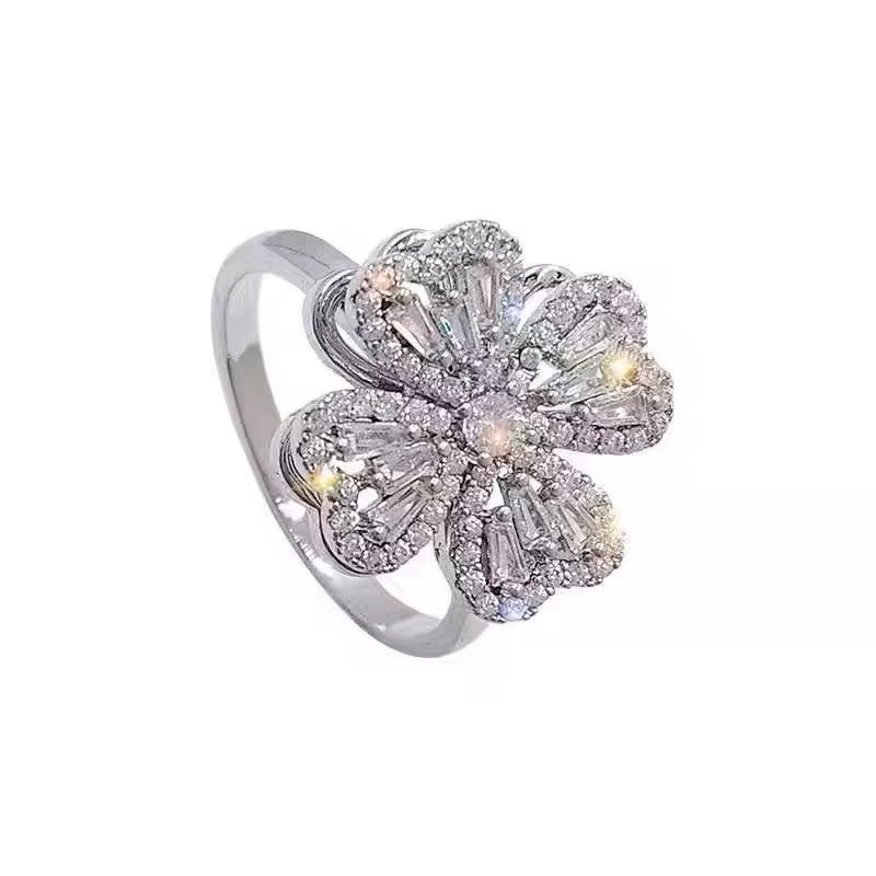 Glücksblatt Ring