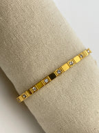 Klassische Grazie Goldblitz Armreif | Premium Schmuck