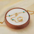 Baum des Lebens Hand-kette mit Ring