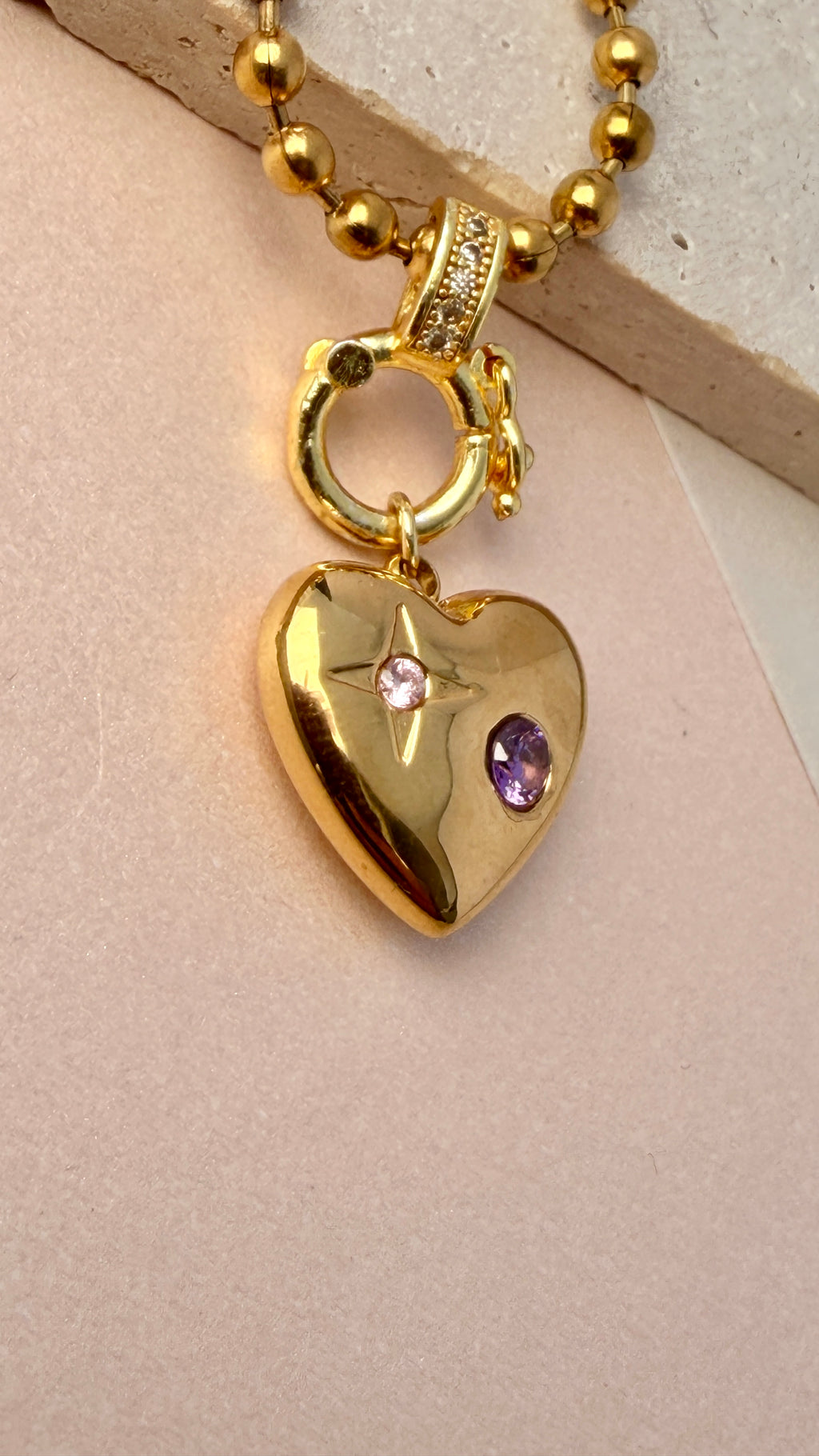 Vintage Herz Kette