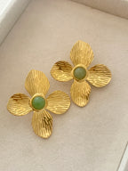 Flower Earrings | Eleganter Blüten Schmuck