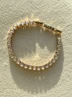 Goldenes Tennisarmband Eleganza | Premium Schmuck