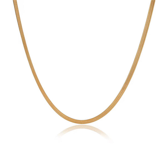 Sleek Herringbone Kette