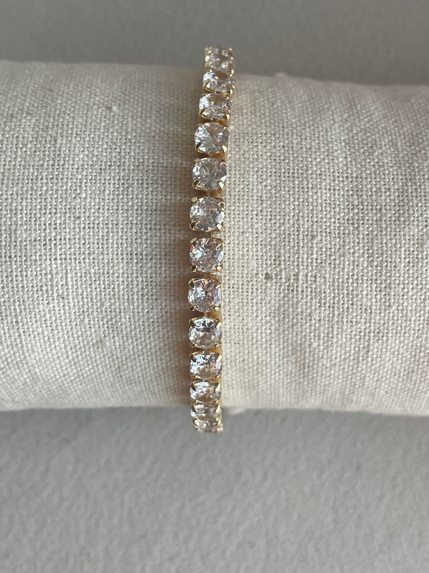 Goldenes Tennisarmband Eleganza | Premium Schmuck
